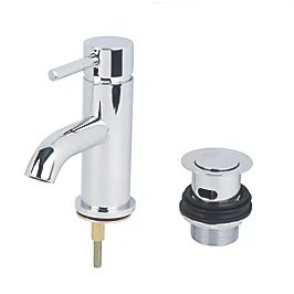 Installation and supply for a new Basin Mixer Tap and click plug