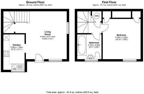 Decorating Services - 1 Bedroom House