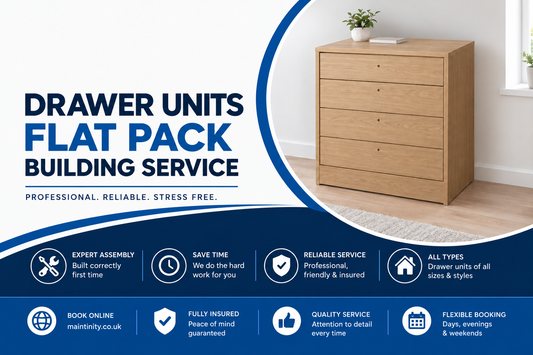 Drawer units Flat Pack building service