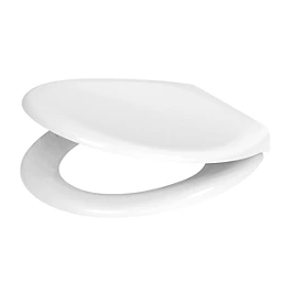 Installation and supply for a new soft close toilet seat for regular shaped bowl