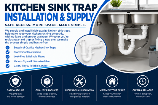 Installation and supply for a new Kitchen Sink Trap