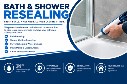 Resealing Service for Bathrooms and Kitchens